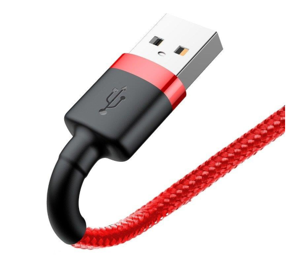 BASEUS USB-Lightning Cafule 1m czerwony CALKLF-B09 - 1094246 - zdjęcie 5